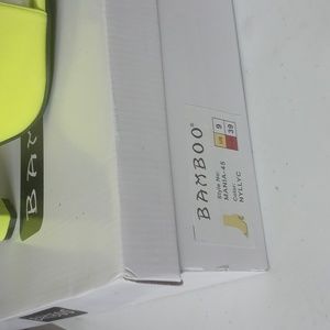 New neon green ankle booties soze 9